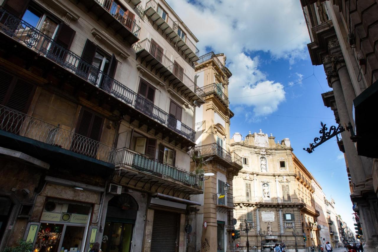 Quattro Canti Charming Flat Palermo Exterior foto